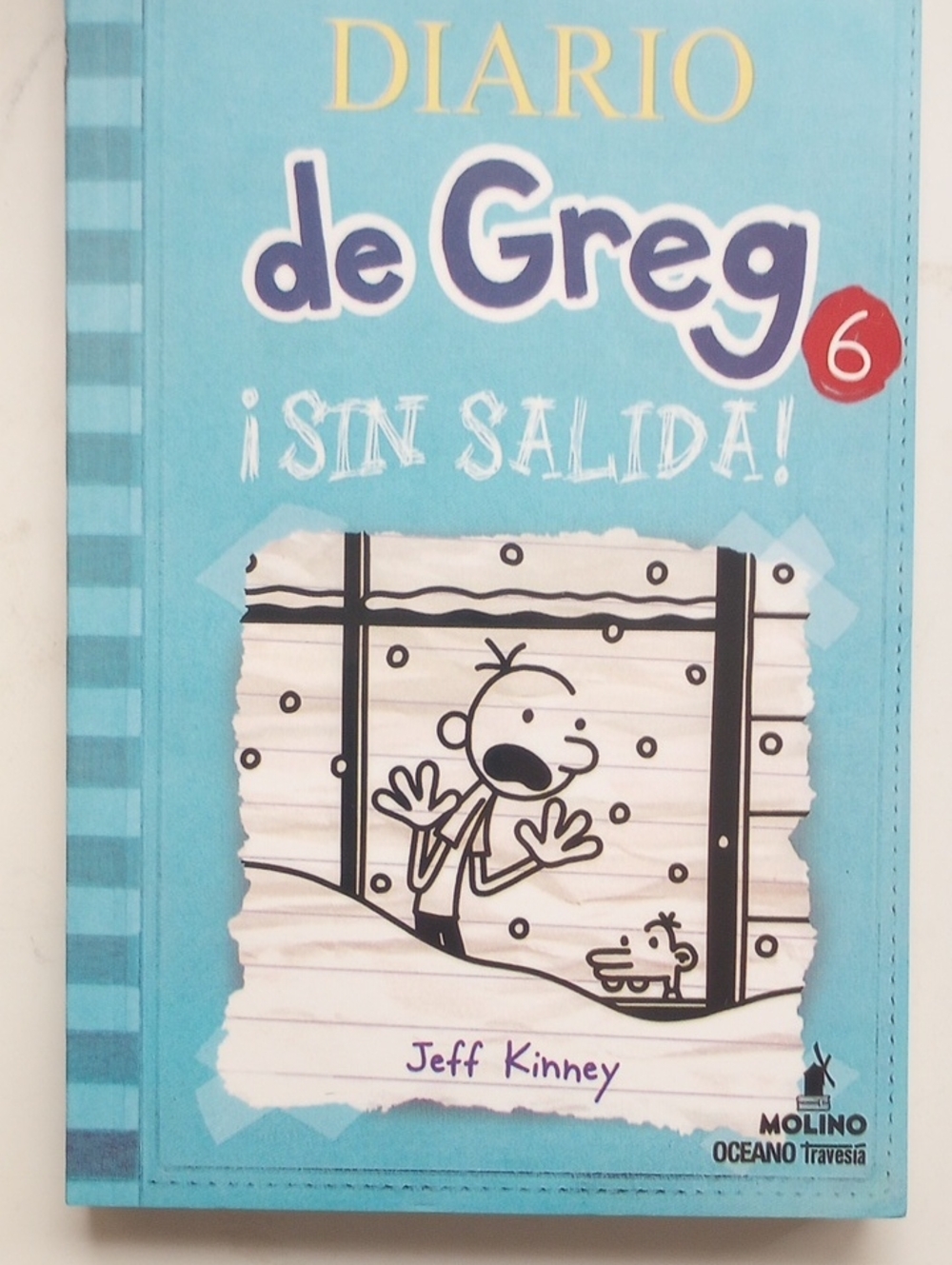 Diary of a Wimpy Kid (Spanish) - Light Blue Cover